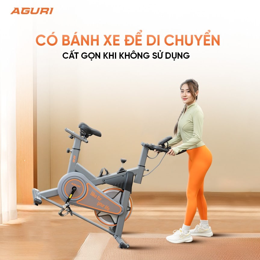 xe đạp tập thể dục AGURI AGS-221 7