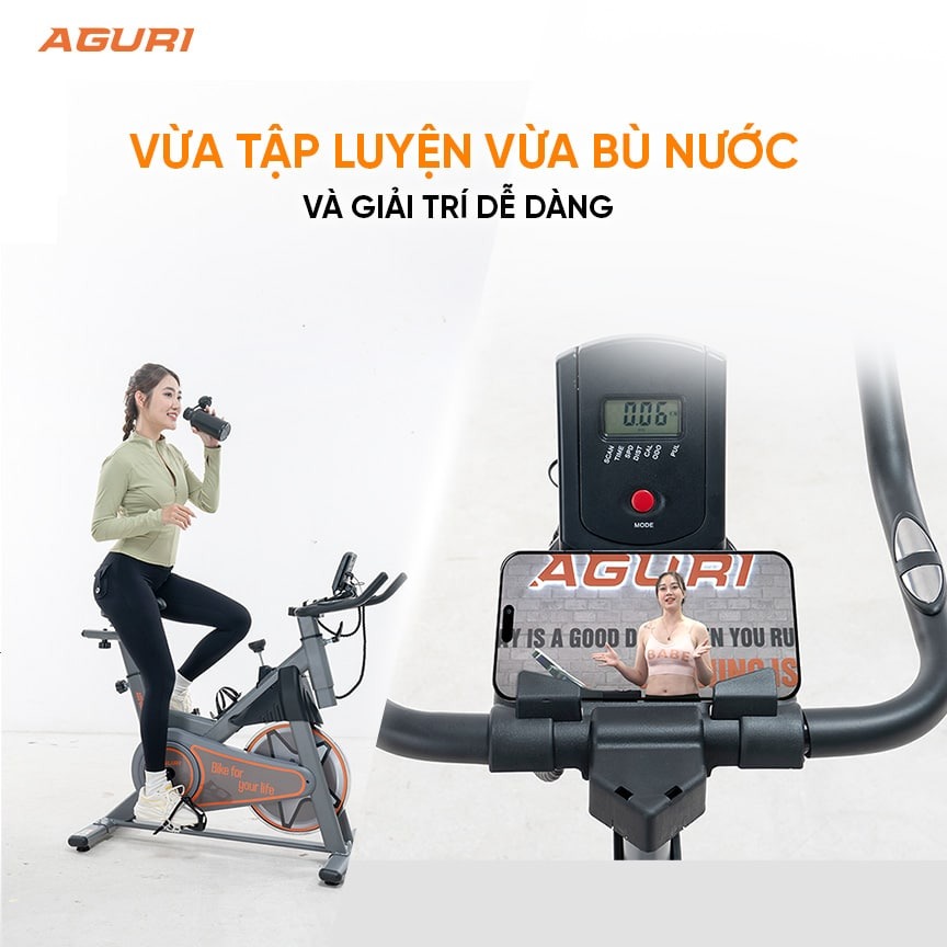 xe đạp tập thể dục AGURI AGS-221 8