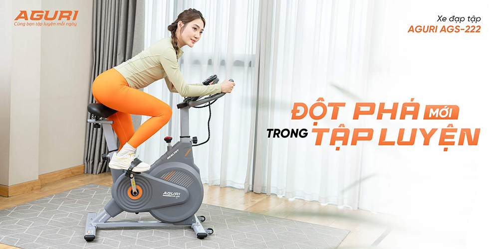 xe đạp tập thể dục AGURI AGS-222 1