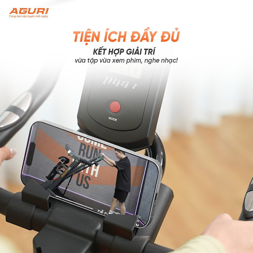 xe đạp tập thể dục AGURI AGS-222 5