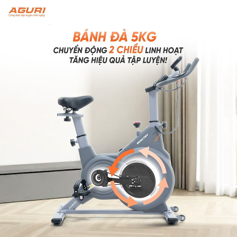 xe đạp tập thể dục AGURI AGS-222 6