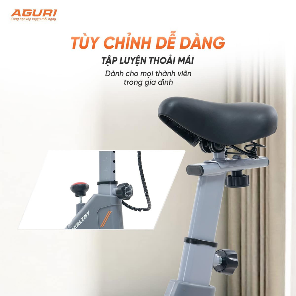 xe đạp tập thể dục AGURI AGS-222 7