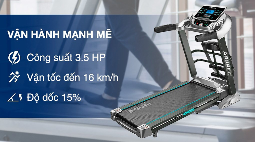 máy chạy bộ AGURI AGT-115L 4