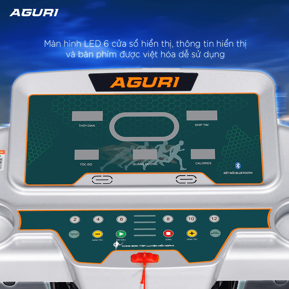 máy chạy bộ AGURI AGT-117LE 3
