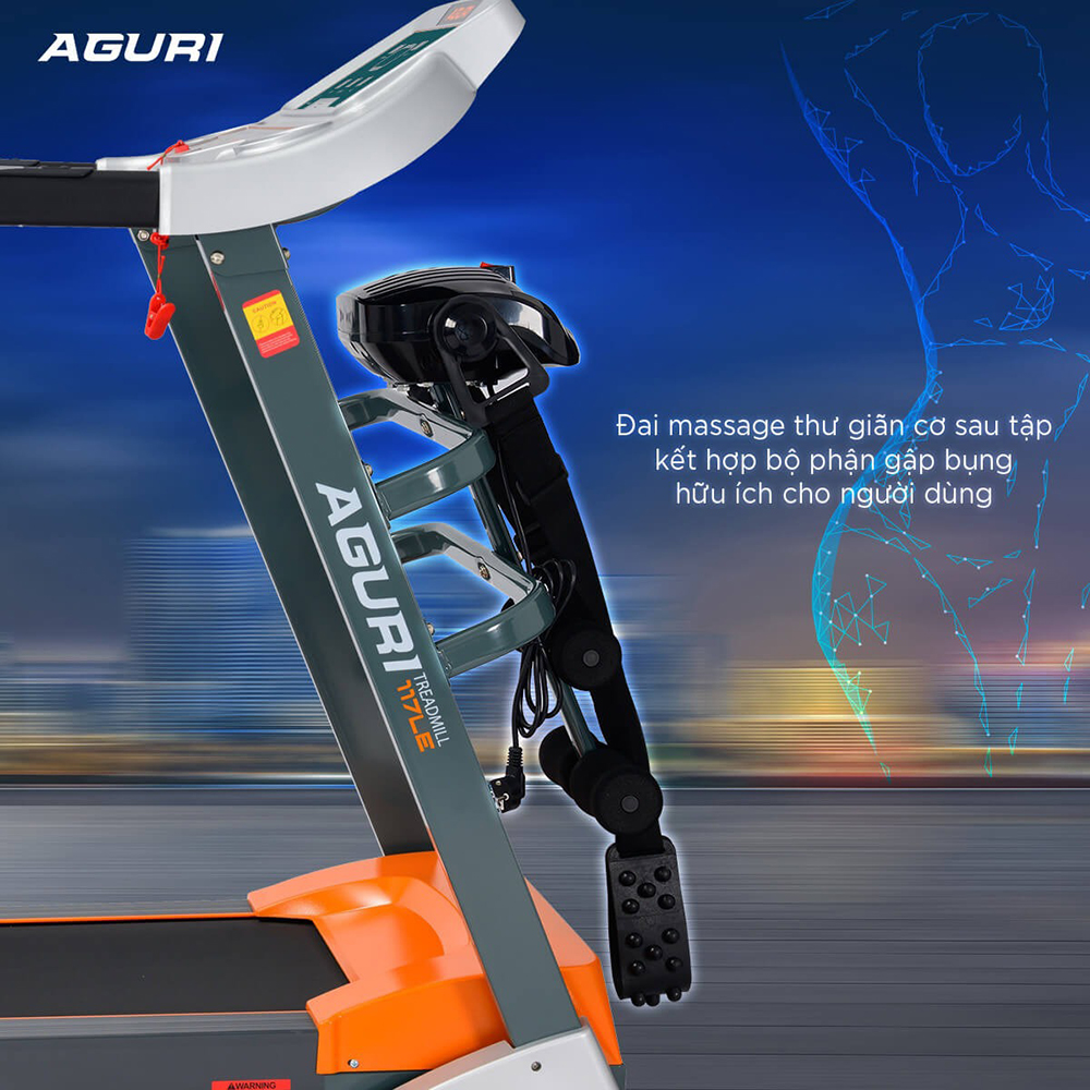 máy chạy bộ AGURI AGT-117LE 6