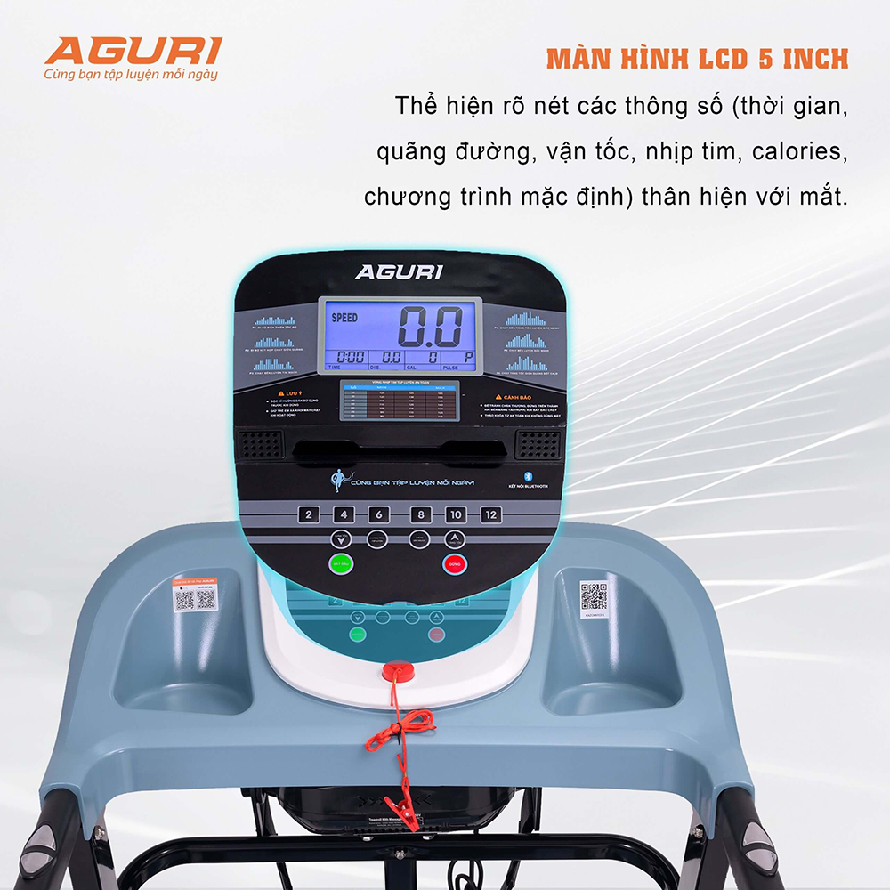 máy chạy bộ AGURI AGT-120L 2