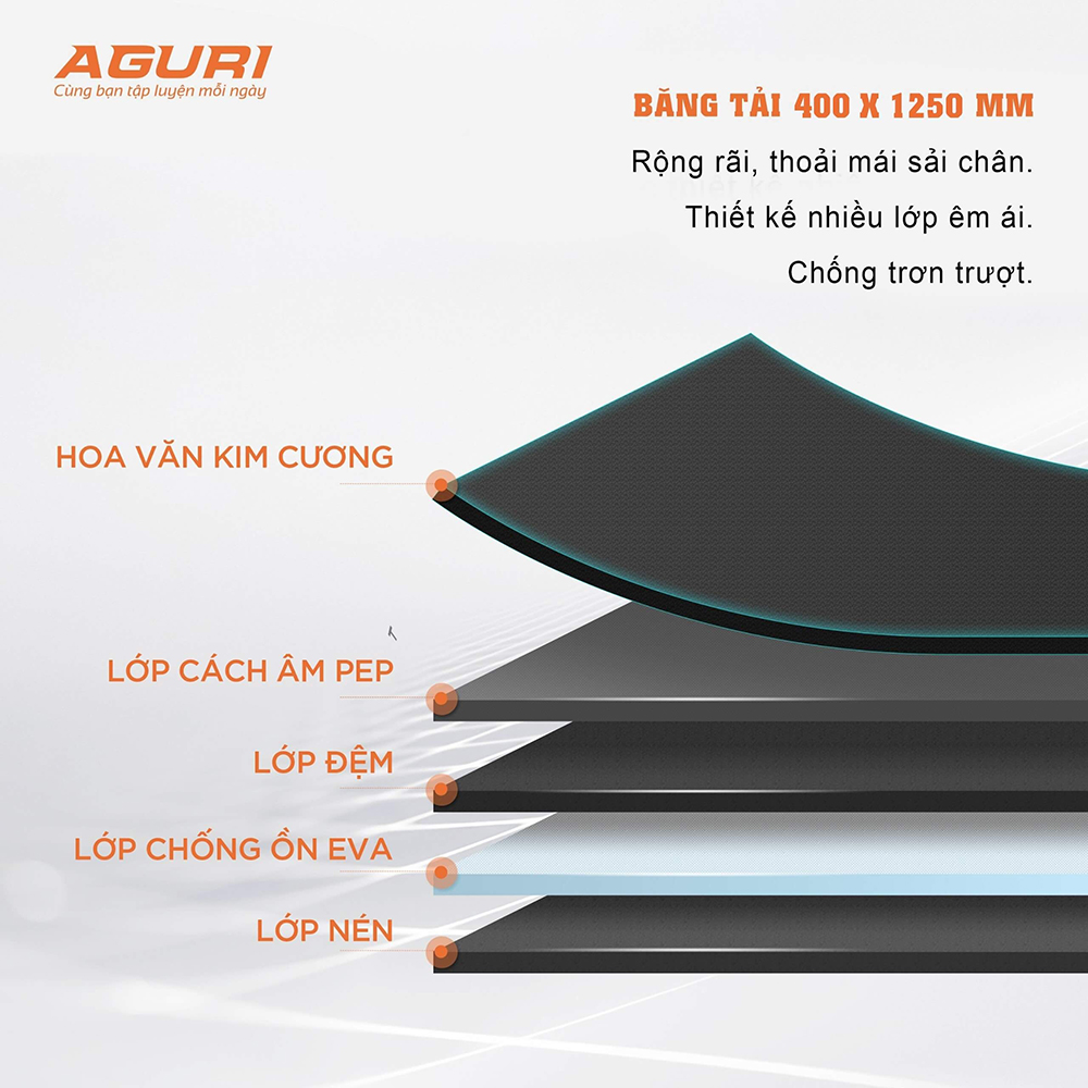 máy chạy bộ AGURI AGT-120L 6