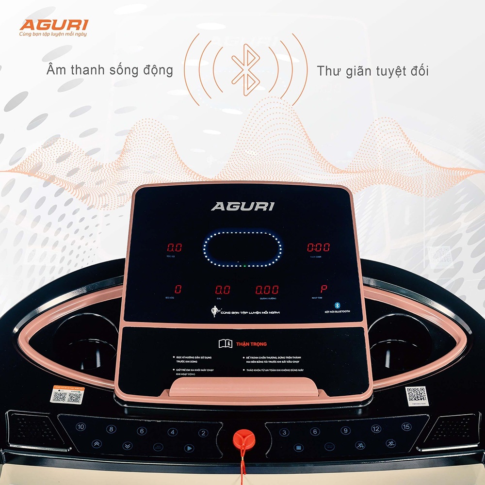 máy chạy bộ AGURI AGT-121LE 13
