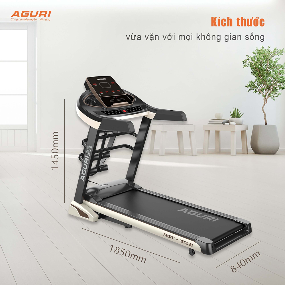 máy chạy bộ AGURI AGT-121LE 7