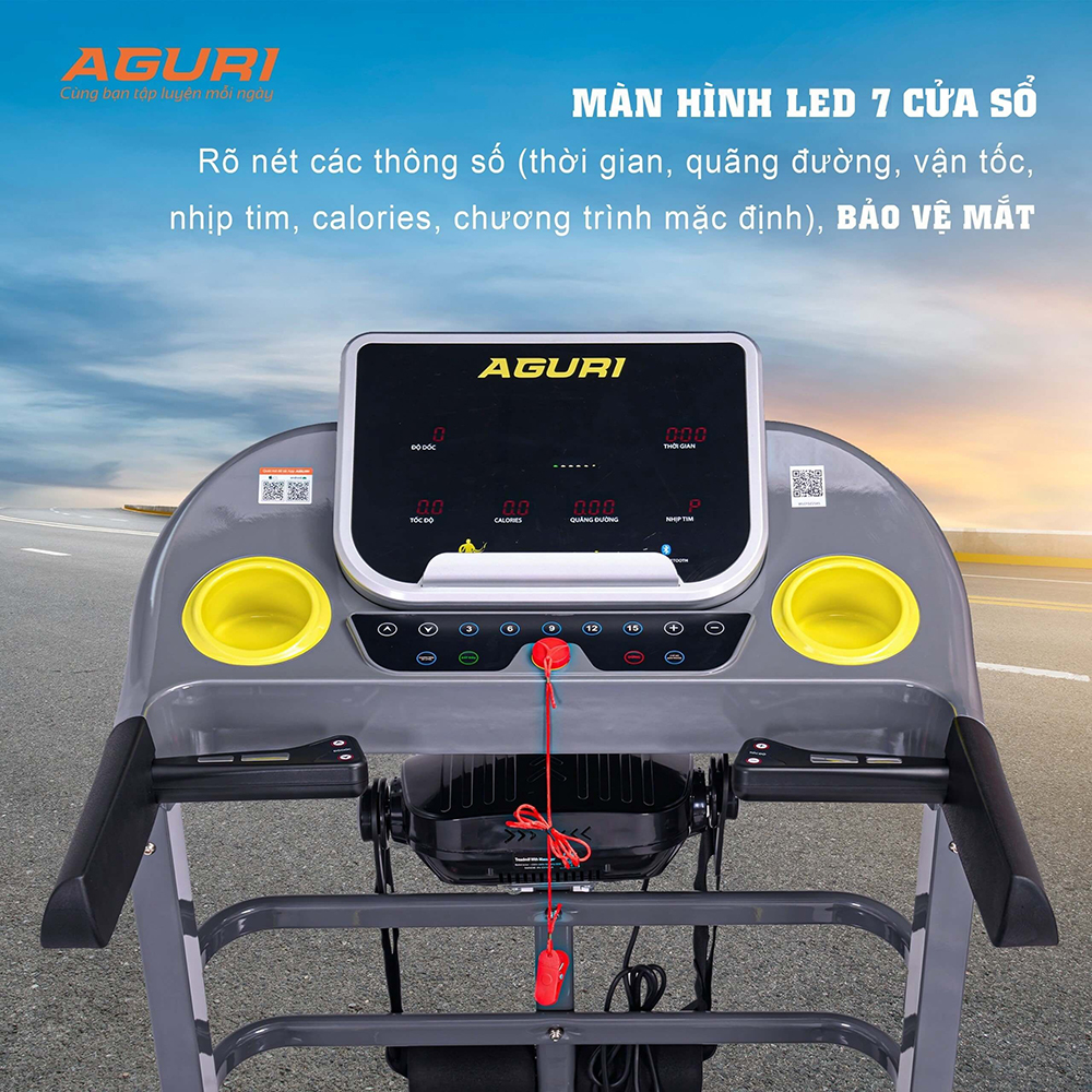 máy chạy bộ AGURI AGT-123LE 2