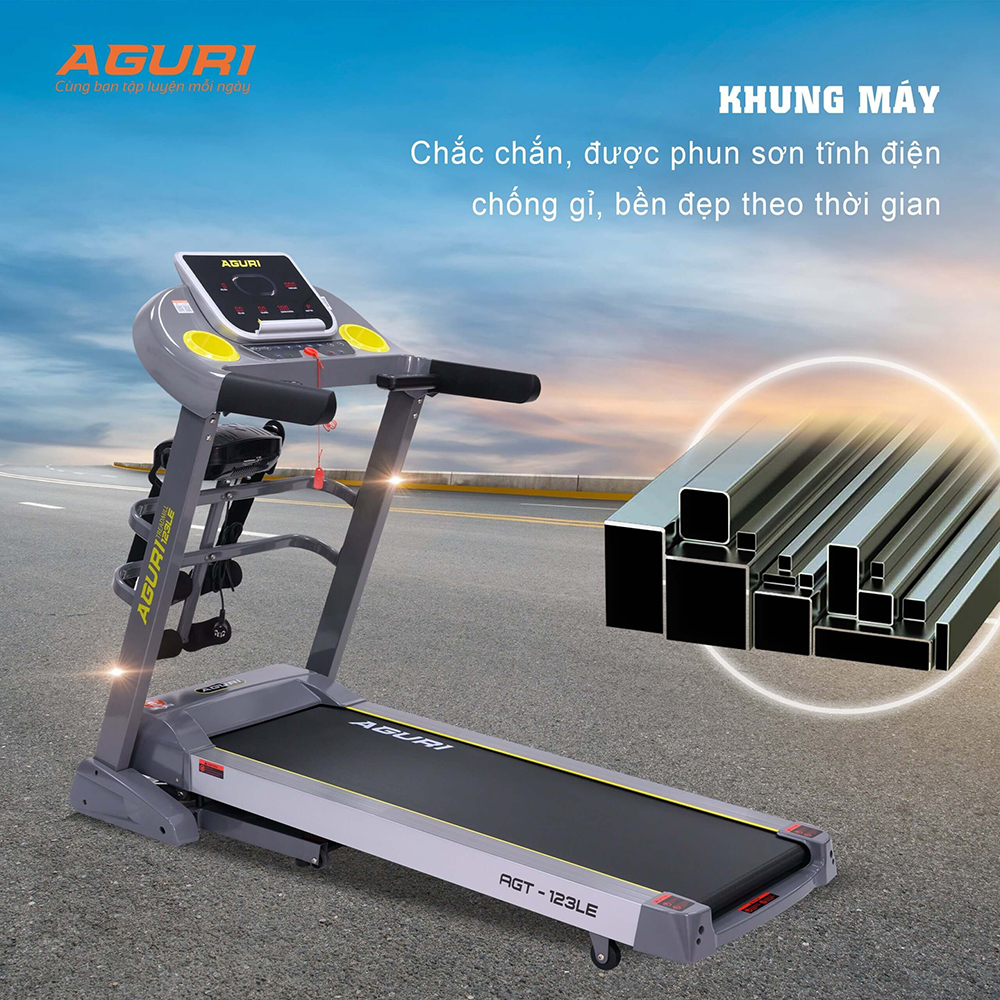 máy chạy bộ AGURI AGT-123LE 5