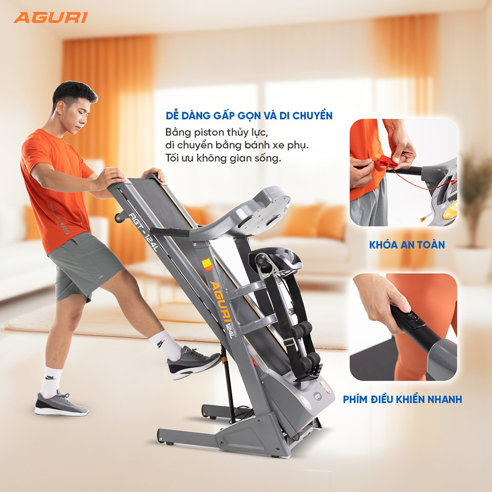 máy chạy bộ AGURI AGT-124L 11
