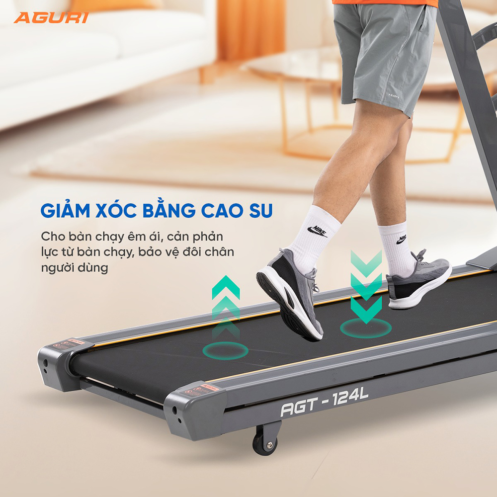 máy chạy bộ AGURI AGT-124L 4
