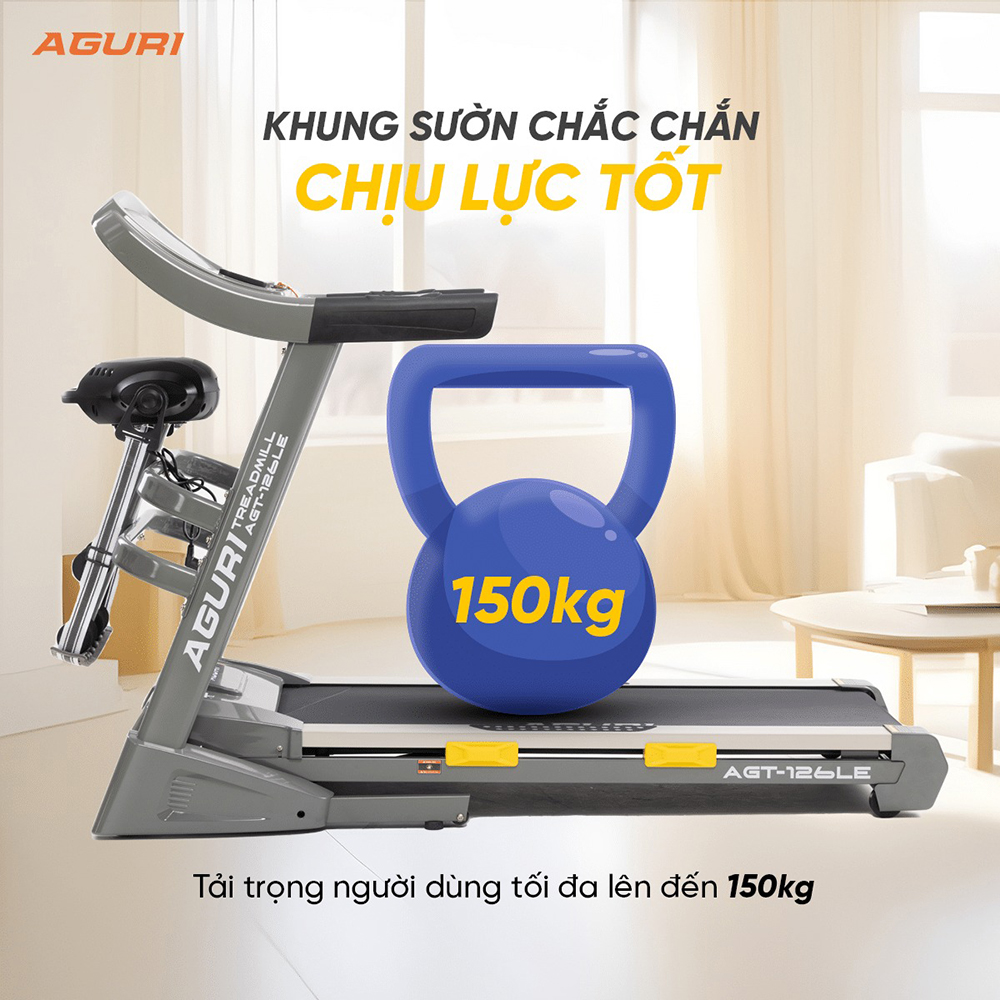 máy chạy bộ AGURI AGT-126LE 10