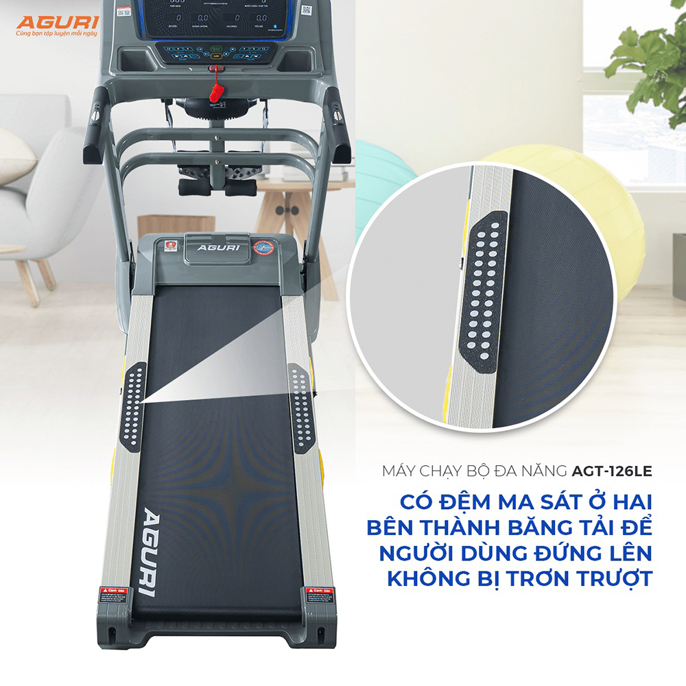 máy chạy bộ AGURI AGT-126LE 4