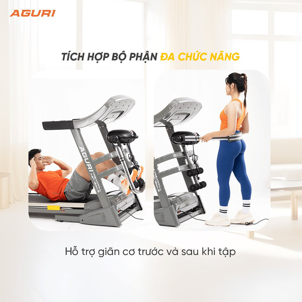 máy chạy bộ AGURI AGT-126LE 7