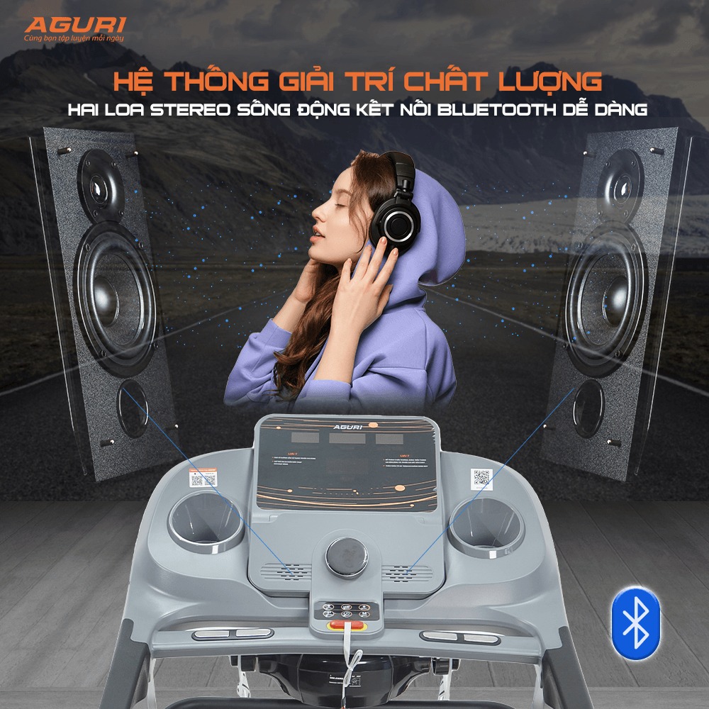 máy chạy bộ AGURI AGT-127LE 6
