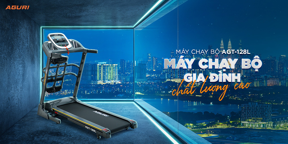 máy chạy bộ AGURI AGT-128L 1
