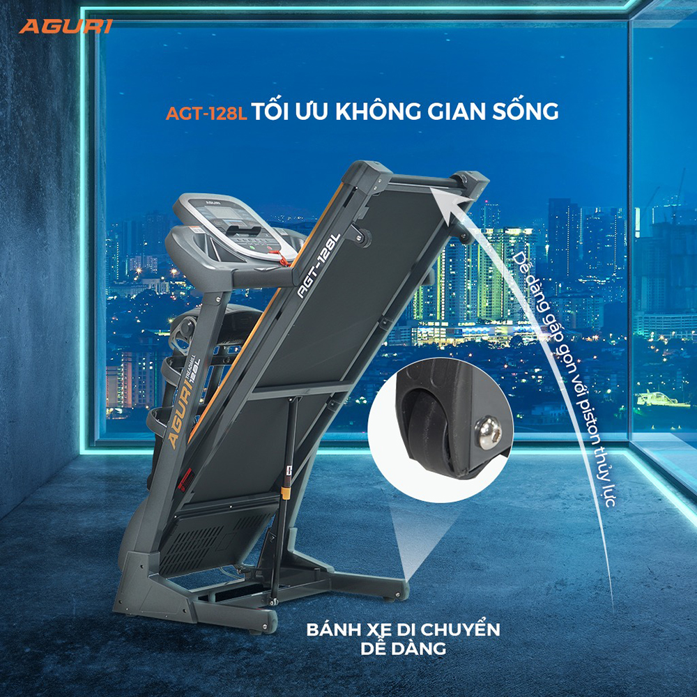 máy chạy bộ AGURI AGT-128L 7