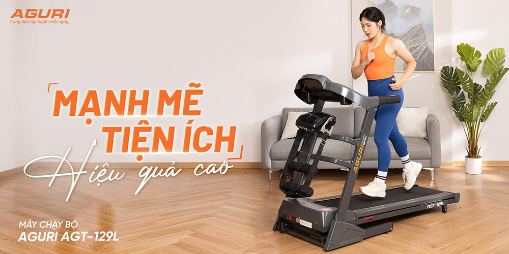 máy chạy bộ AGURI AGT-129L 1