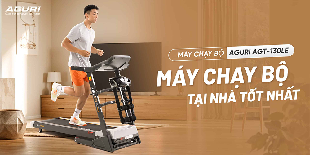 máy chạy bộ AGURI AGT-130LE 1