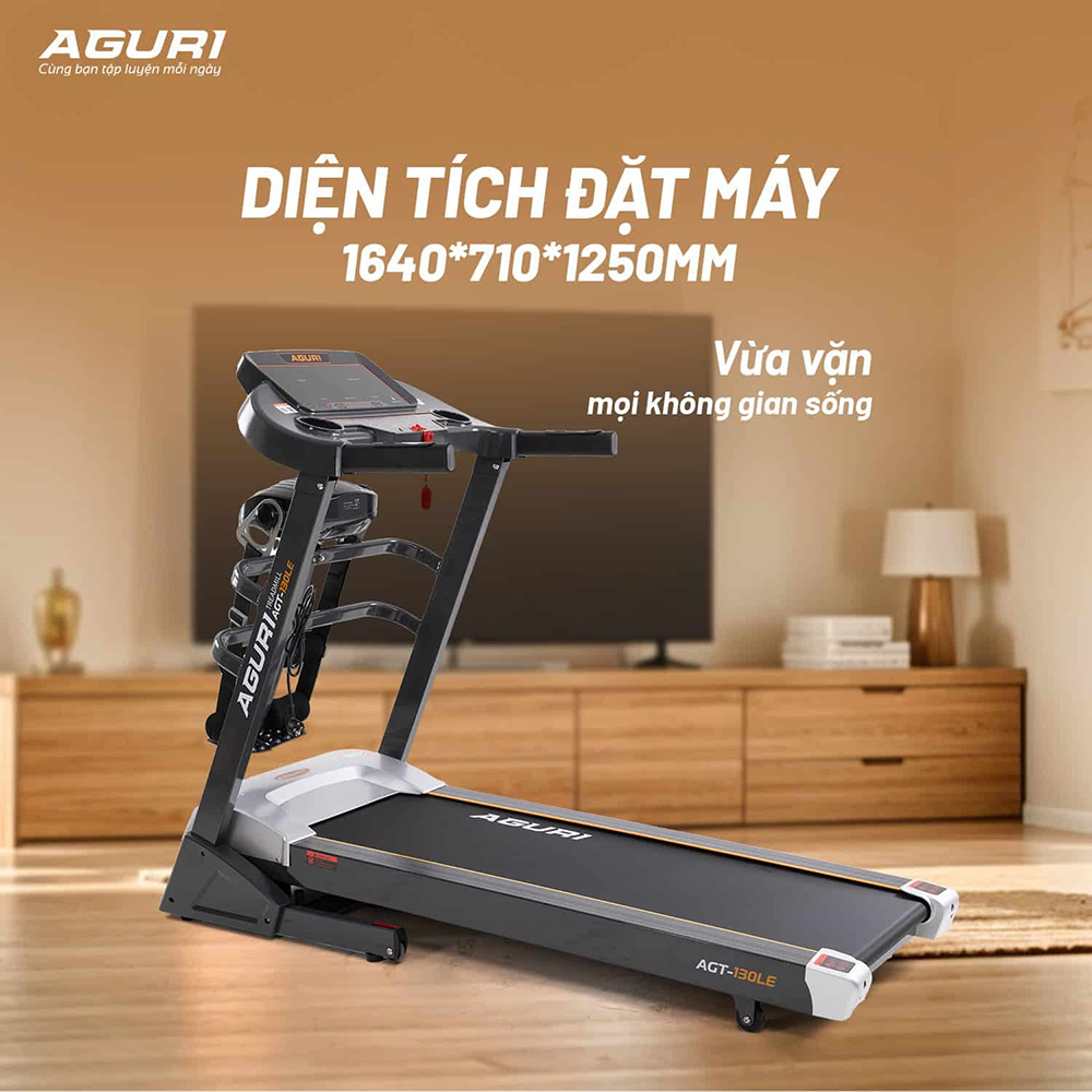máy chạy bộ AGURI AGT-130LE 10