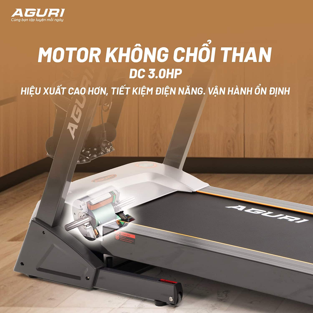 máy chạy bộ AGURI AGT-130LE 2