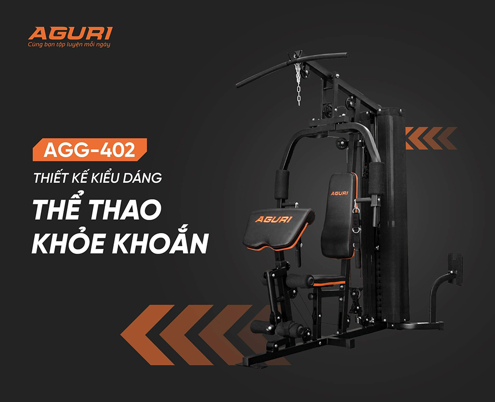 giàn tạ đa năng AGURI AGG-402 2