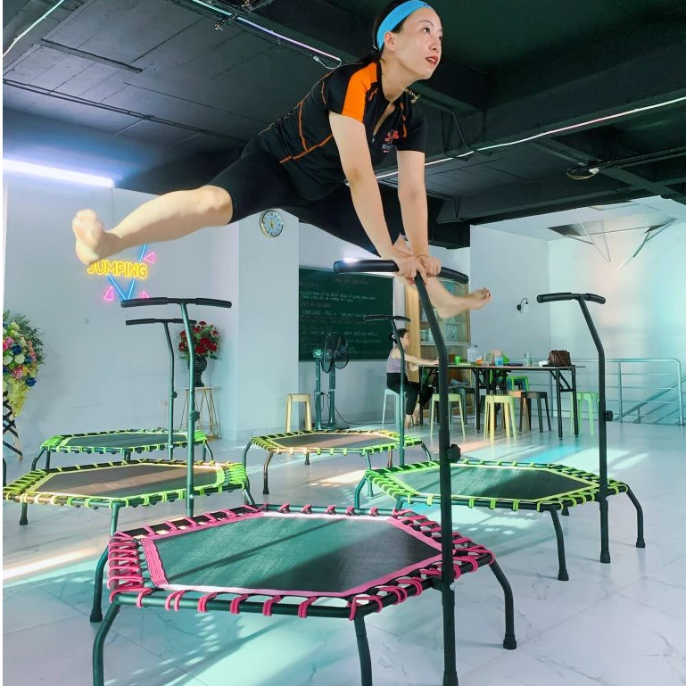 TỔNG QUAN VỀ BẠT NHÚN TRAMPOLINE LỤC GIÁC 50 INCH  .