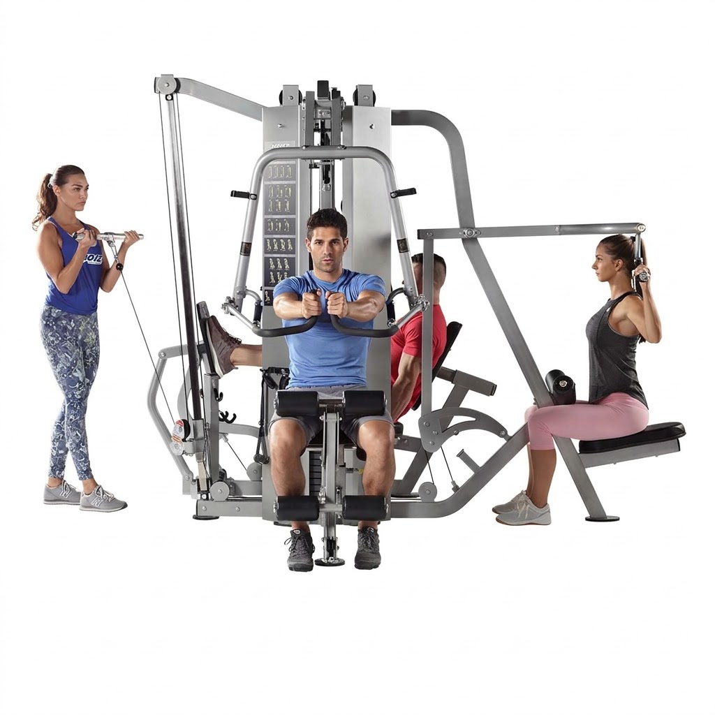 THIẾT KẾ 4 TRẠM TẬP TRÊN CÙNG MỘT HỆ THỐNG