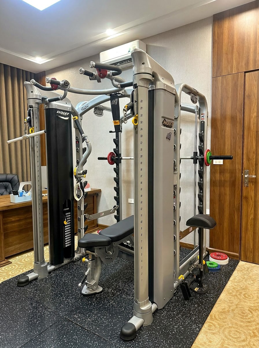 KẾT CẤU CHẮC CHẮN, PHÙ HỢP KHÔNG GIAN HOME GYM CAO CẤP