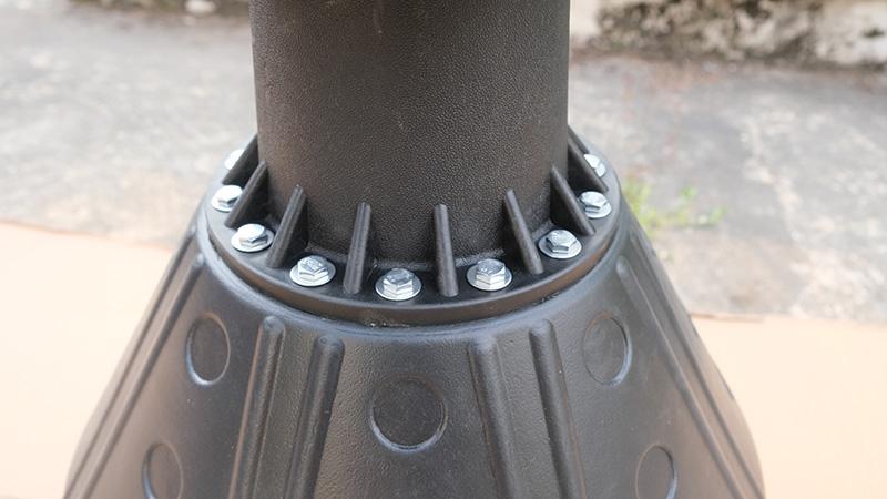 ĐẾ ĐỐI TRỌNG DUNG TÍCH 0,2M³ ỔN ĐỊNH KHI TẬP LUYỆN