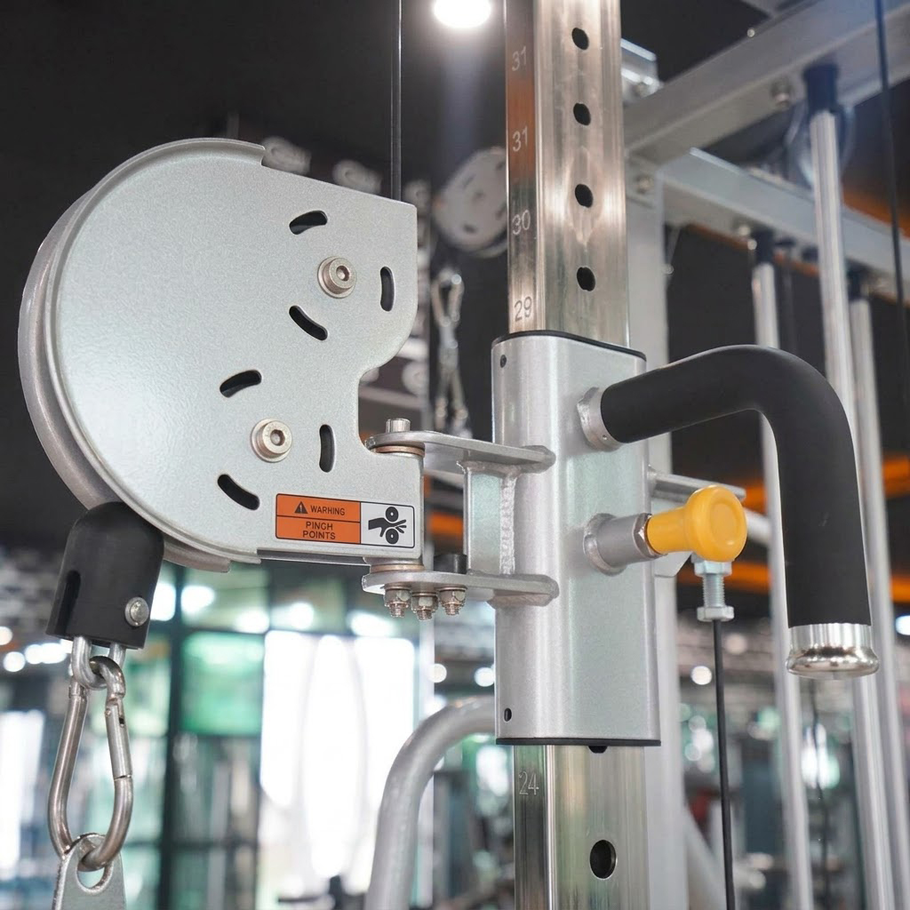 CỤM RÒNG RỌC CÓ THỂ ĐIỀU CHỈNH ĐỘ CAO