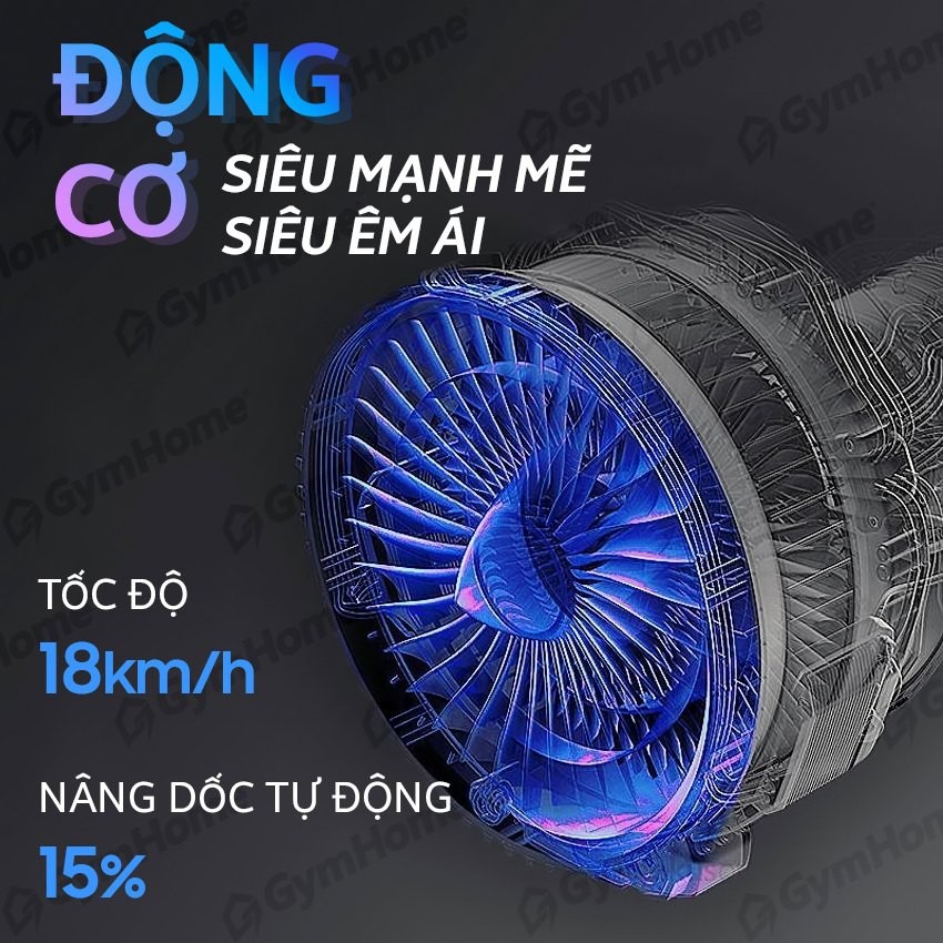 máy chạy bộ Okinawa B.HAWK X-182 3