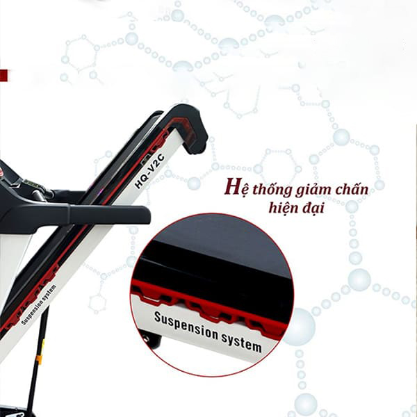 Hệ thống giảm chấn sử dụng đệm giảm chấn chuyên dụng cỡ lớn