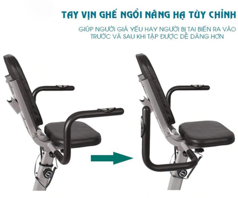 Khả năng điều chỉnh linh hoạt theo thể trạng