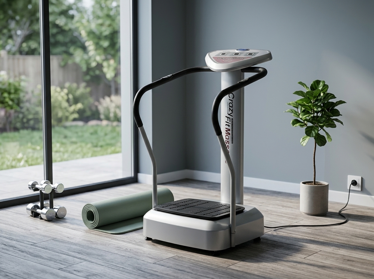 HƯỚNG DẪN SỬ DỤNG MÁY RUNG ĐIỆN TOÀN THÂN CRAZY FIT  