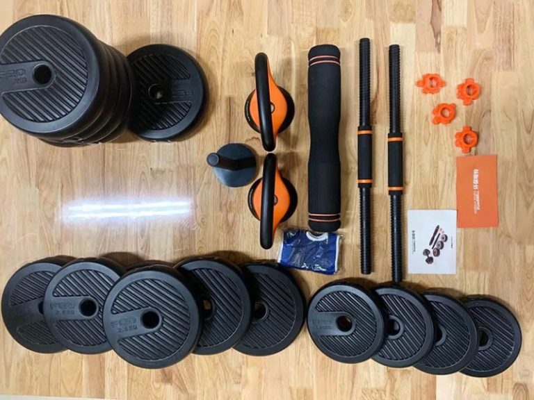  Bộ tạ đa năng 4 in 1 loại 40kg .