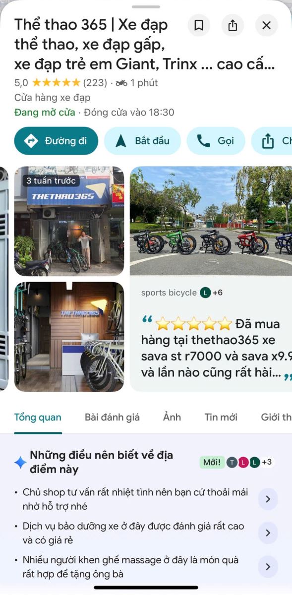 Nhận được nhiều đánh giá tích cực từ khách hàng