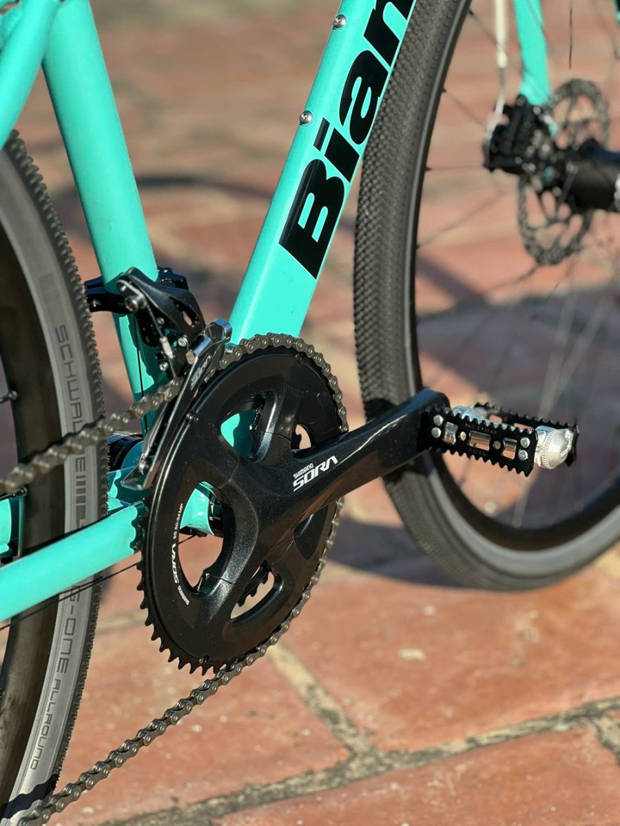 đùi đĩa xe đạp đua Bianchi Roma 3