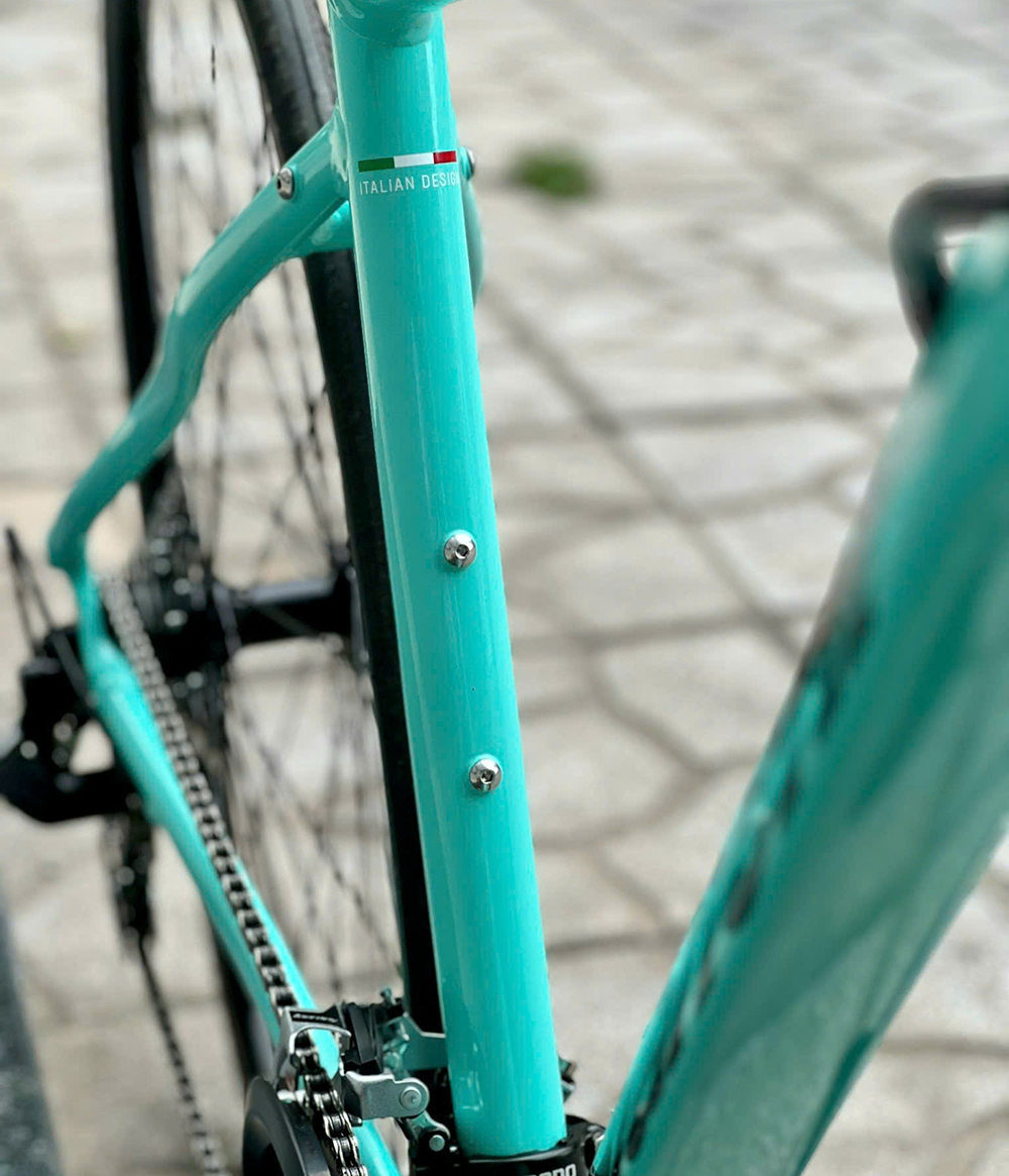 khung xe đạp touring Bianchi Roma 3