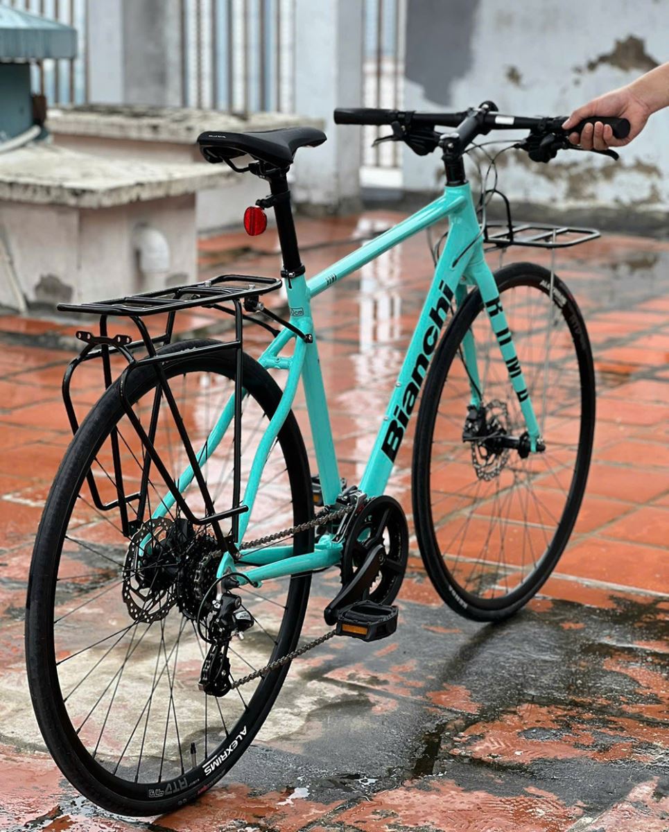 đùi đĩa xe đạp touring Bianchi Roma 3