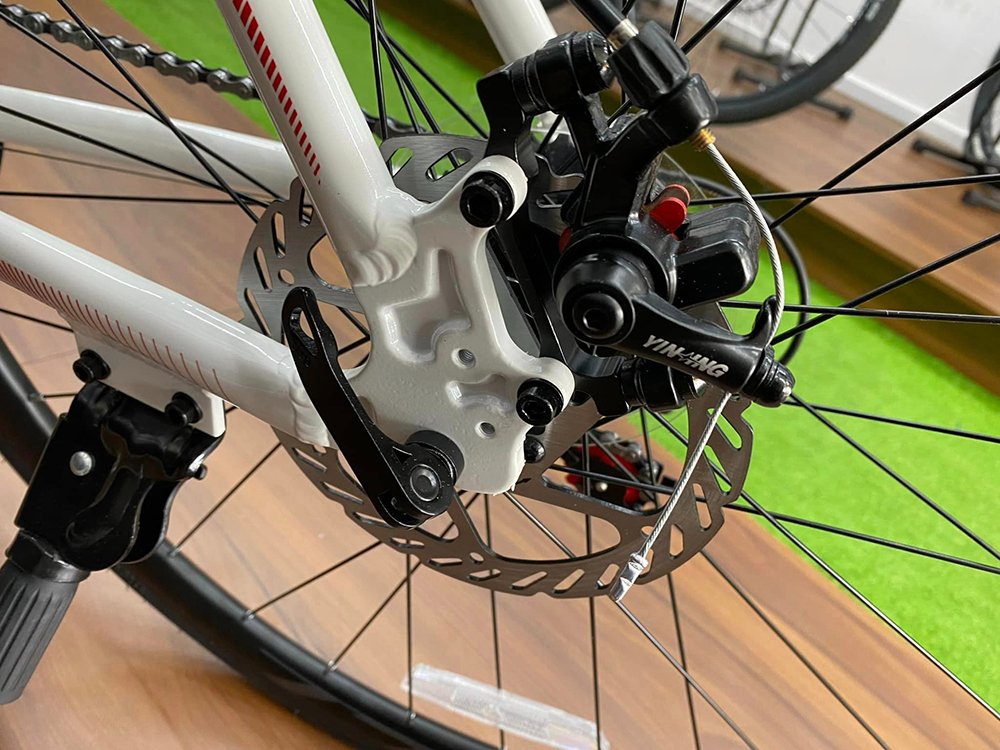 phanh đĩa cơ xe đạp đua CALLI R2.0