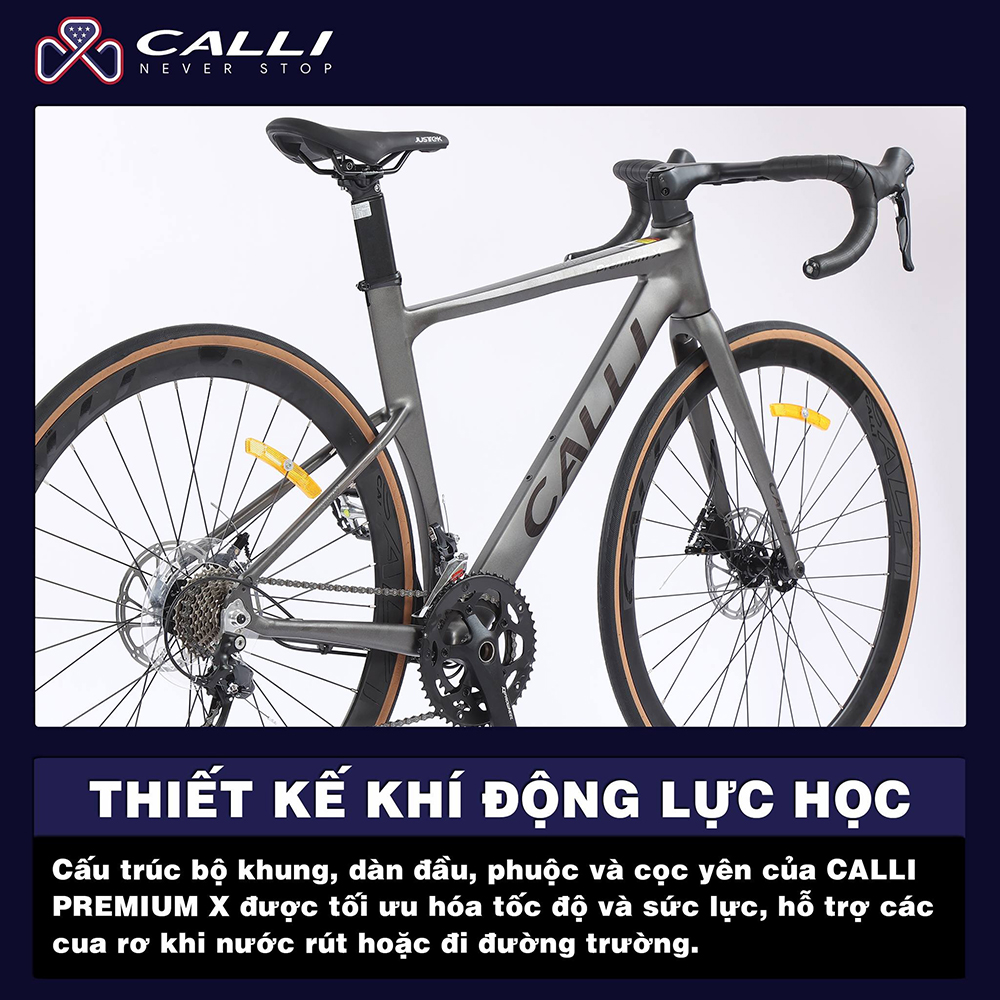 khung xe đạp đua CALLI PREMIUM X