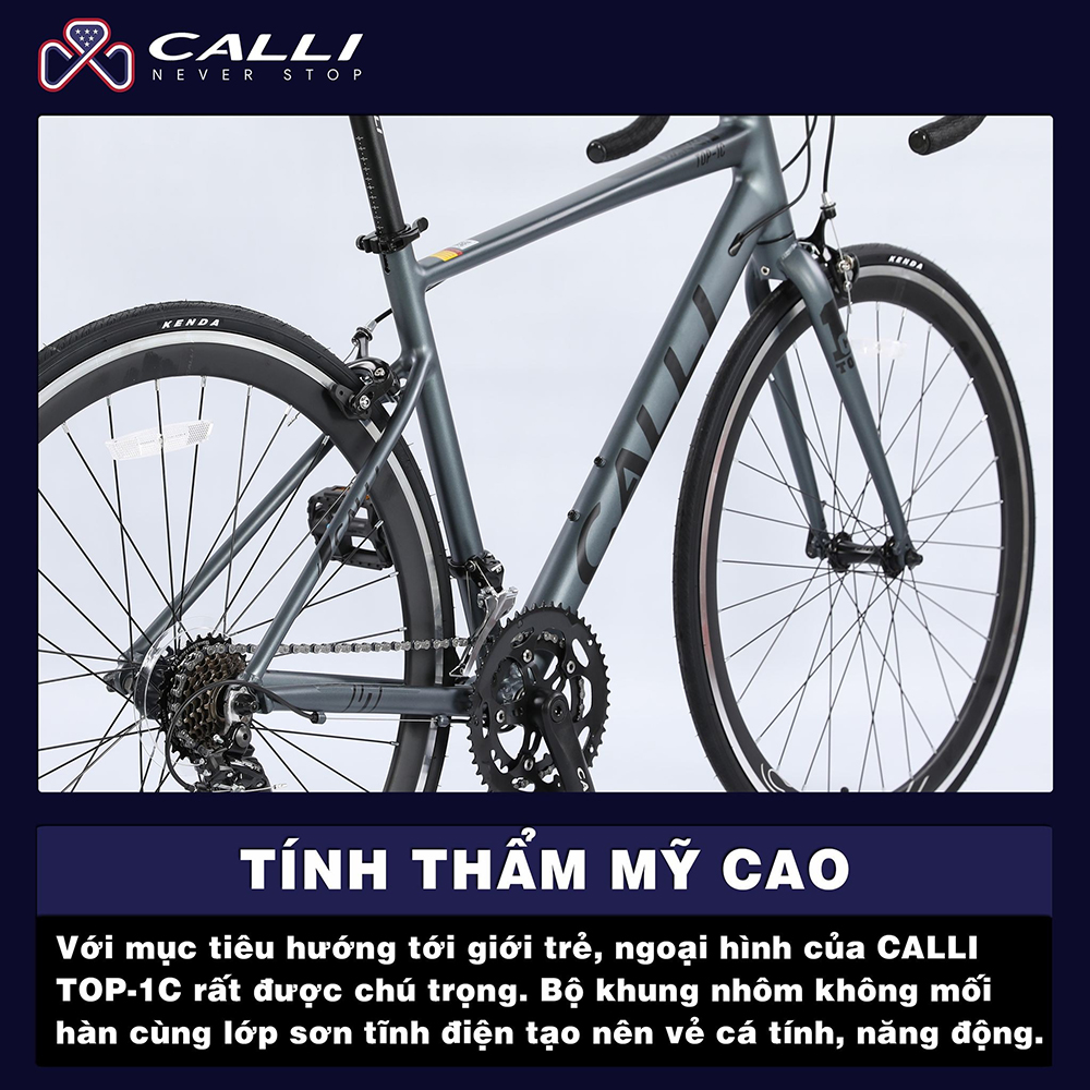 sườn xe đạp đua CALLI TOP-1C