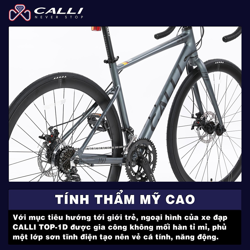 sườn xe đạp đua CALLI TOP-1D