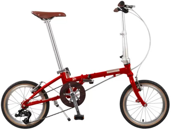 xe đạp gấp DAHON Boardwalk D5 HC653 16 đỏ
