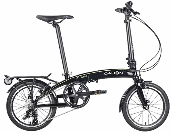xe đạp gấp DAHON QIX D3 JAA633 16 đen