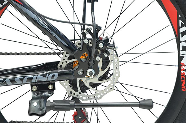 phanh đĩa cơ sau xe đạp địa hình thể thao Fascino W600X New