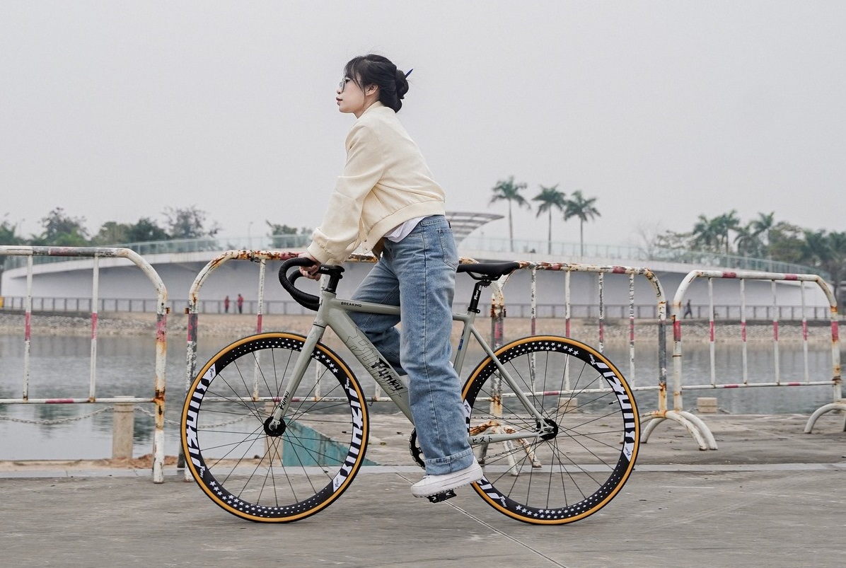 Xe đạp Fixed Gear nữ Funky